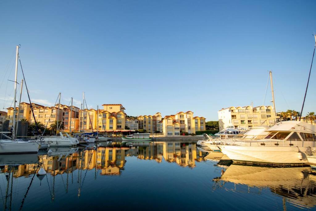 Mer Veilleuse Gruissan - Clim - Piscine Exterior foto
